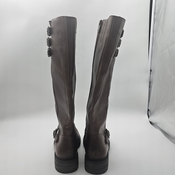 Lucky Brand Citere Knee-High Leather Boots Brown Women’s Size 9 - Picture 7 of 13